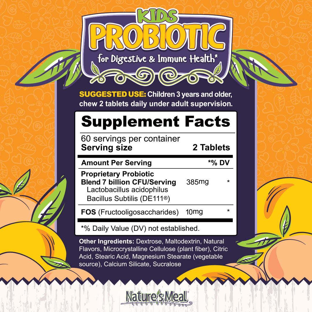 Kids Probiotic Chewable Tablets